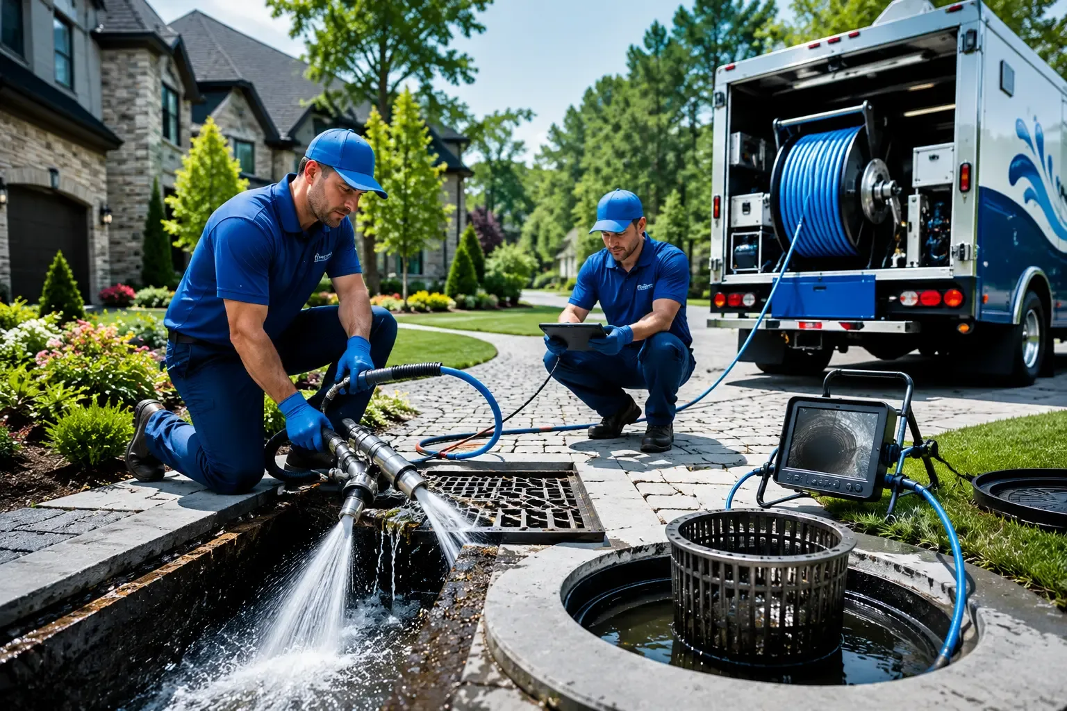 Local outdoor drain cleaning professionals in Sweet Briar, VA